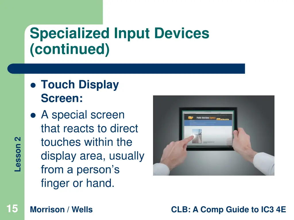 specialized input devices continued 1