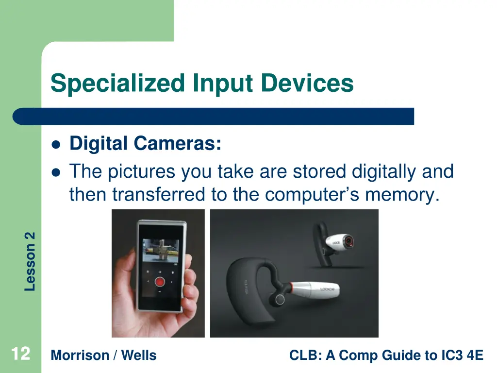 specialized input devices
