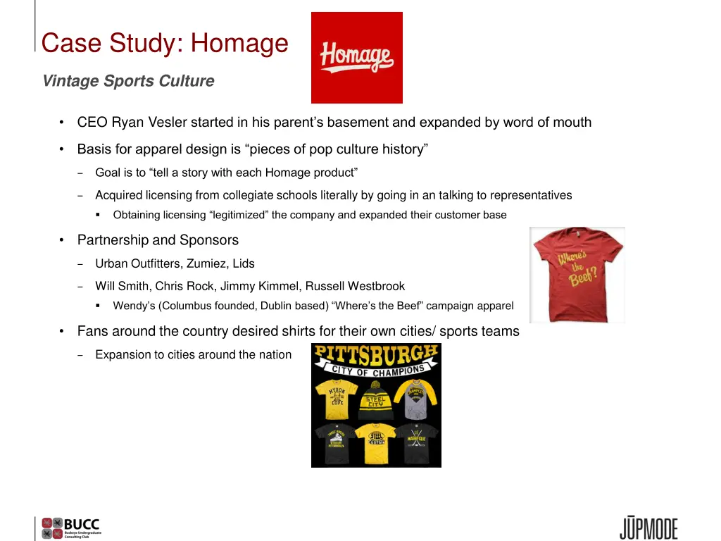case study homage
