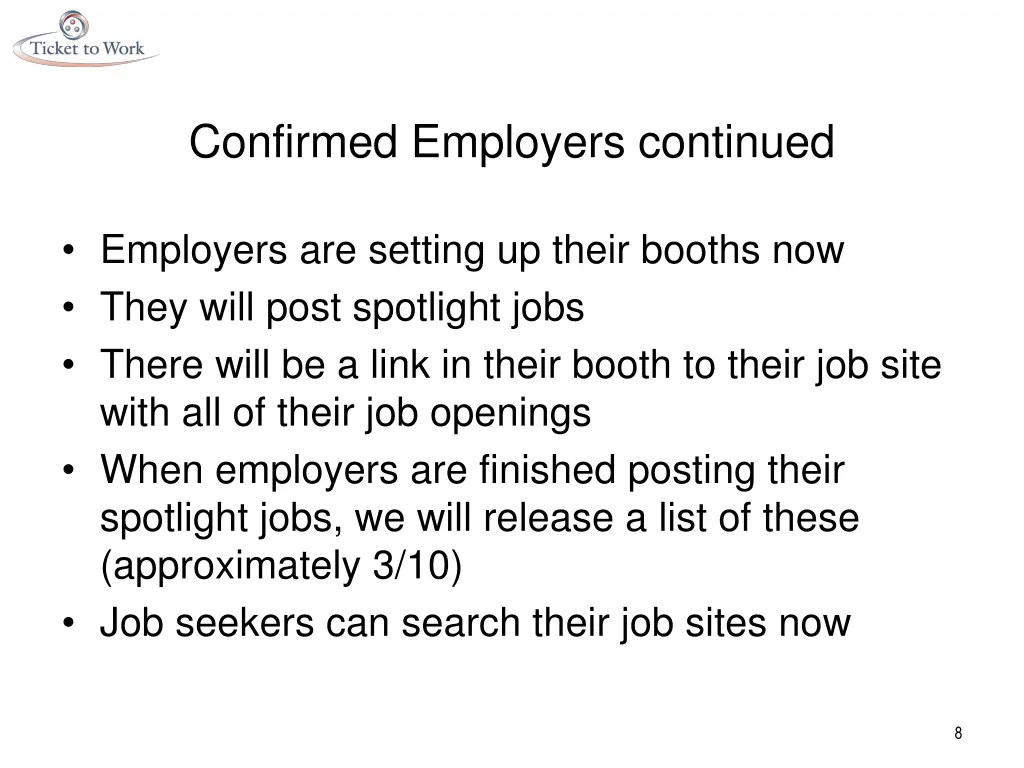 confirmed employers continued 1