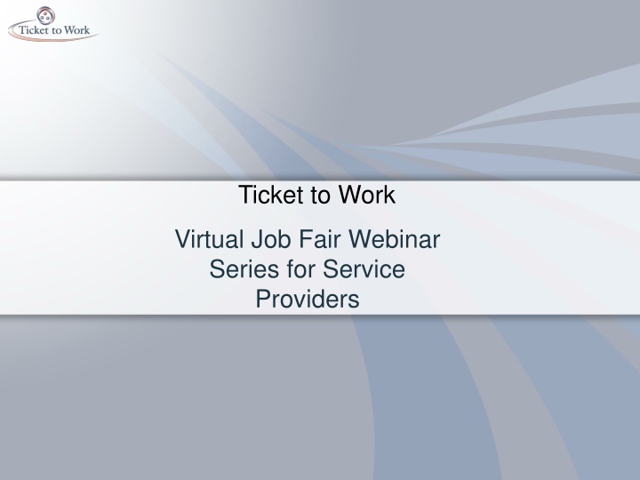 ticket to work