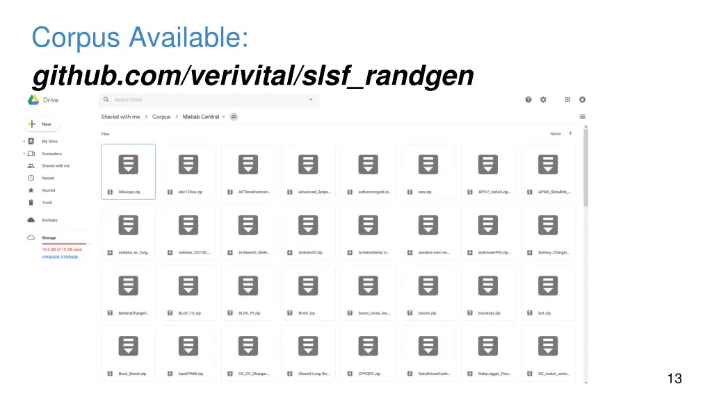 corpus available github com verivital slsf randgen