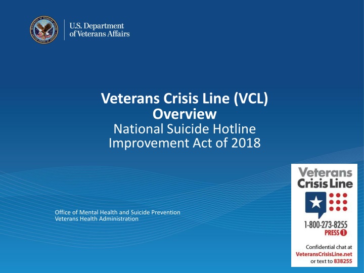veterans crisis line vcl overview national