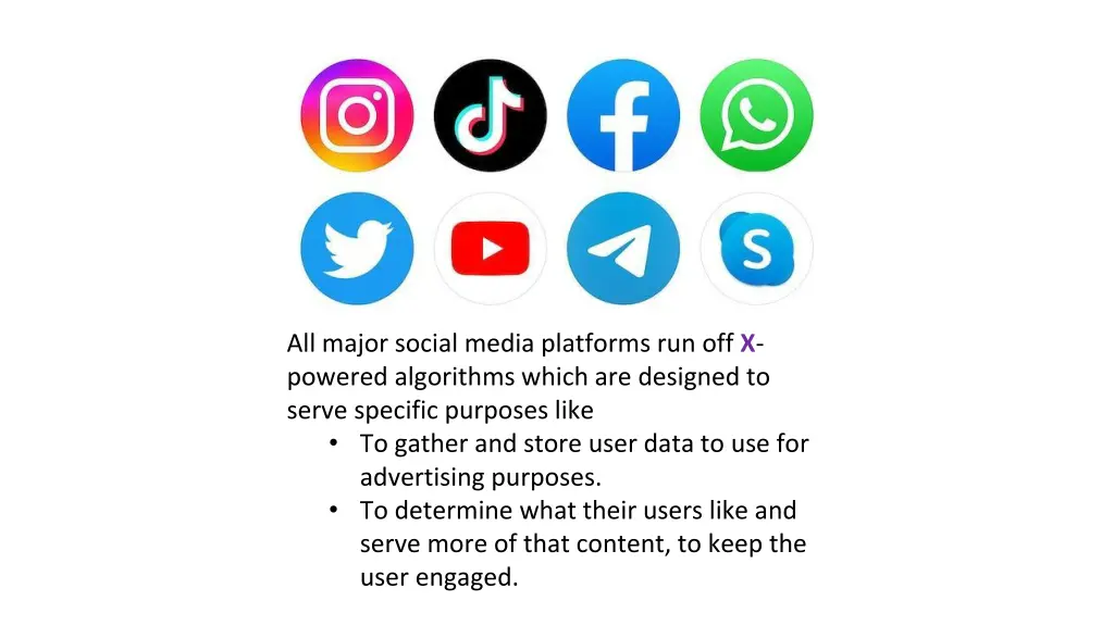 all major social media platforms