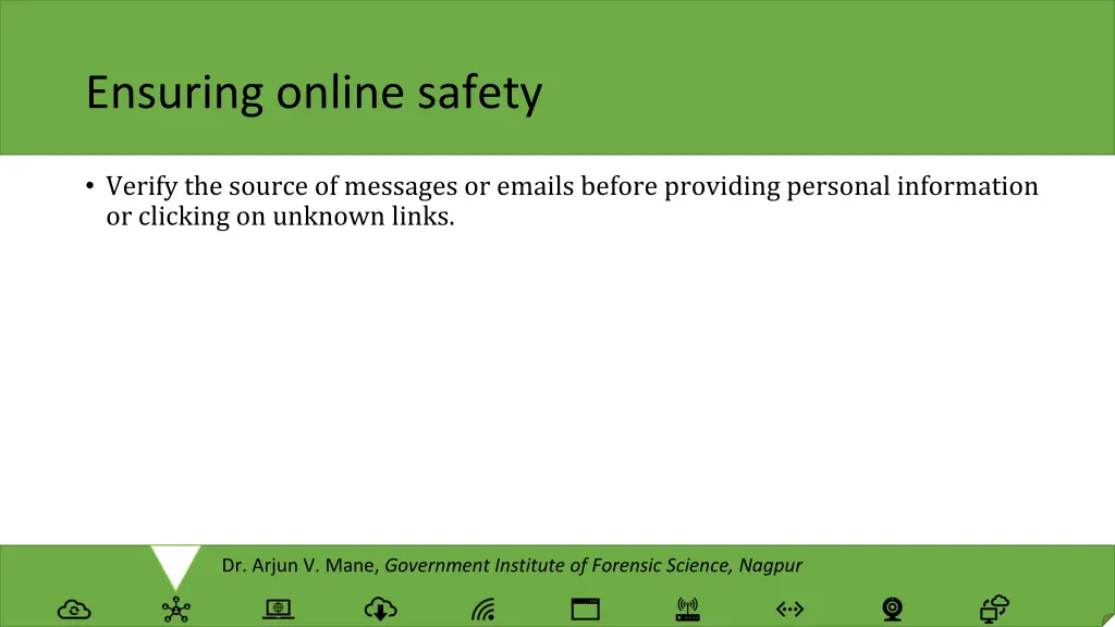 ensuring online safety