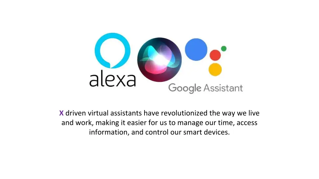 x driven virtual assistants have revolutionized