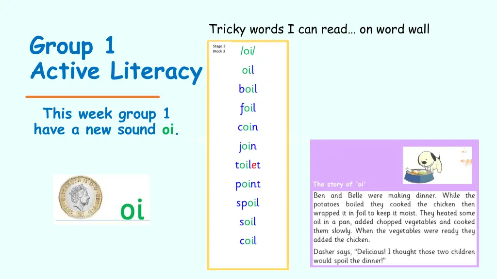 tricky words i can read on word wall