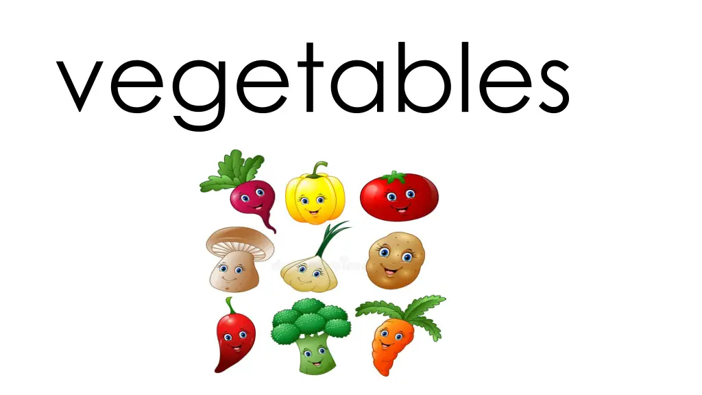vegetables