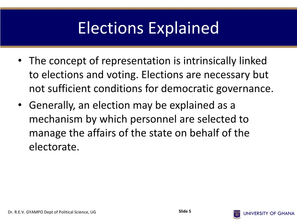 elections explained