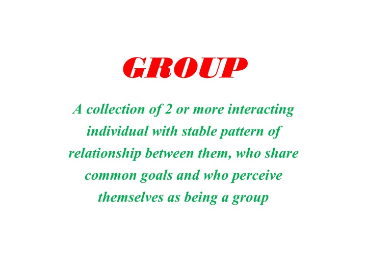 group