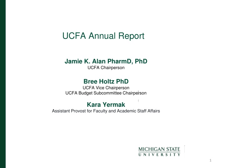 ucfa annual report