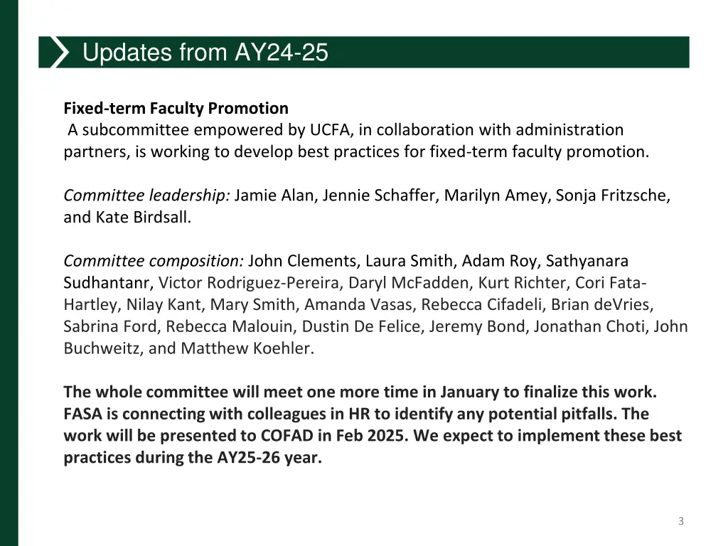 updates from ay24 25 1