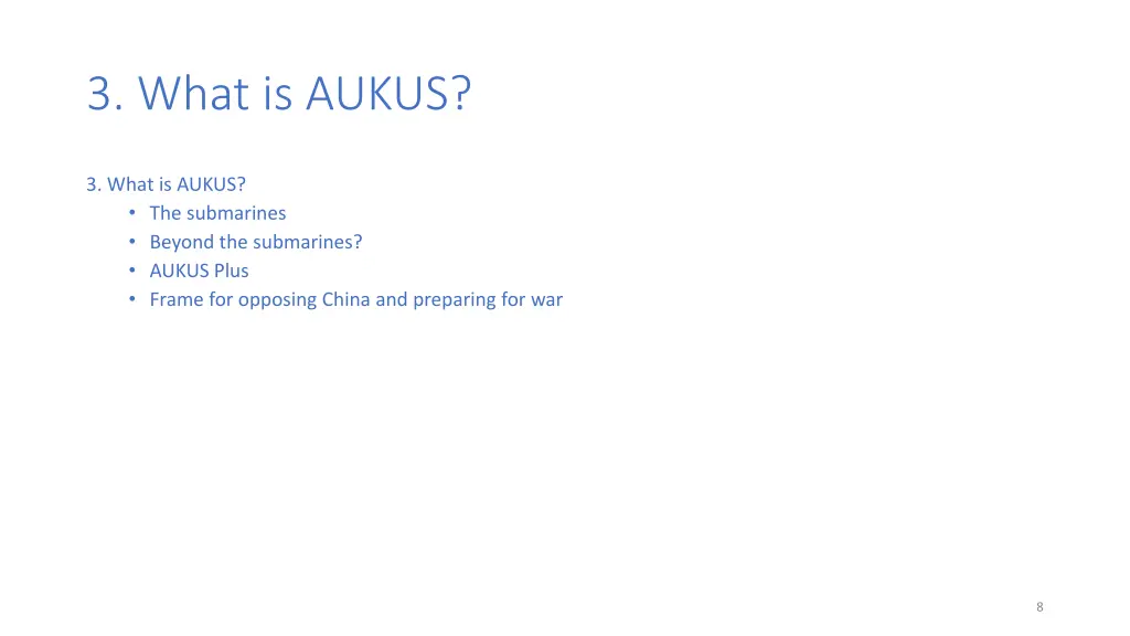 3 what is aukus