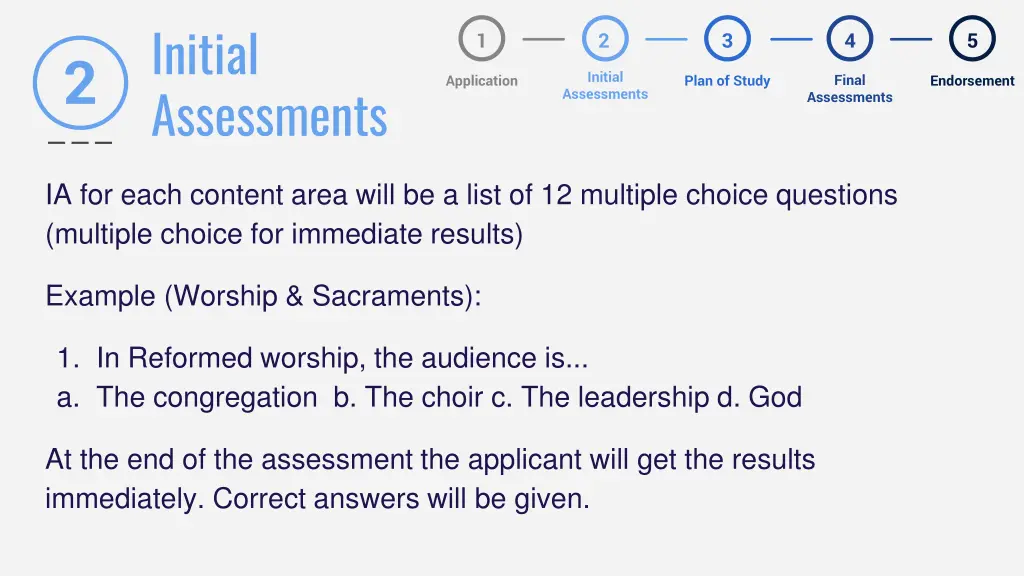 initial assessments 2