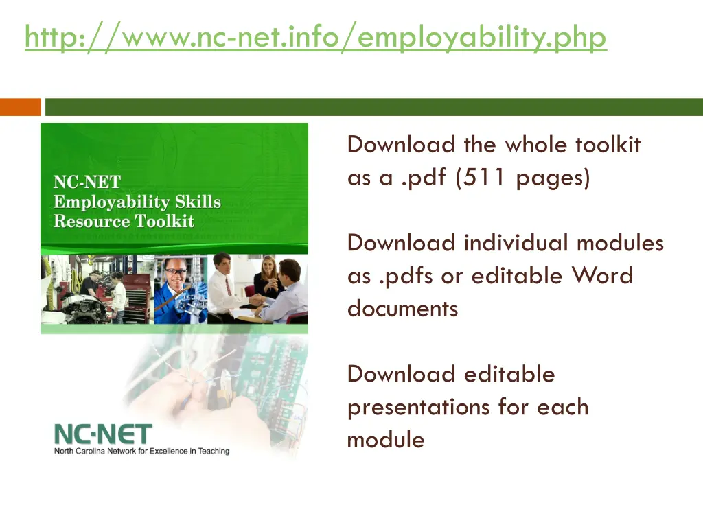 http www nc net info employability php