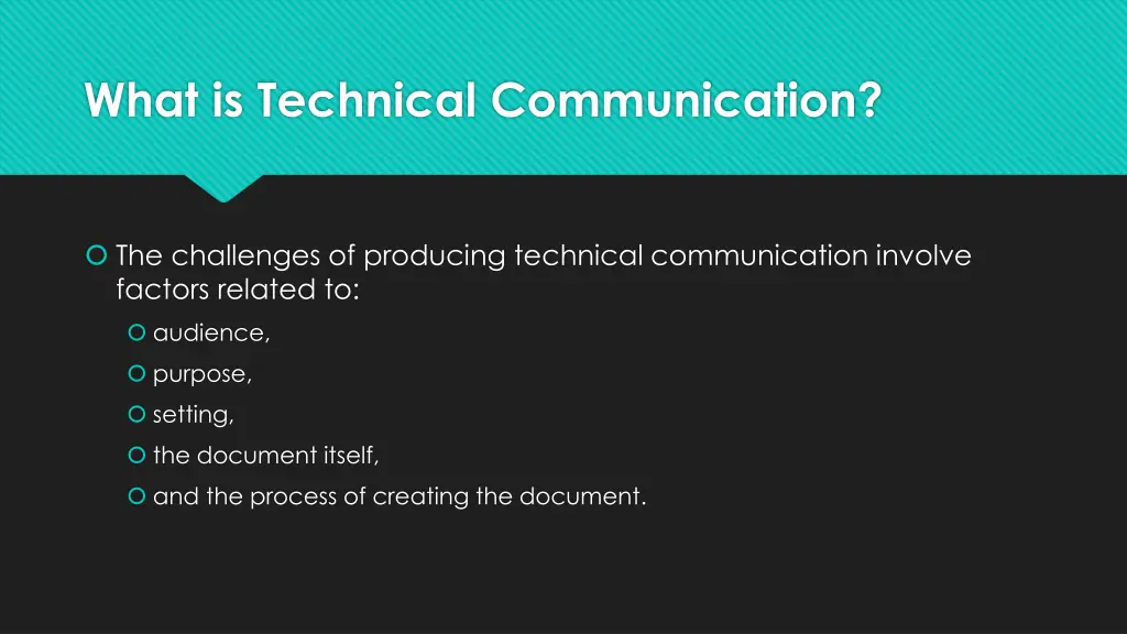 what is technical communication 2