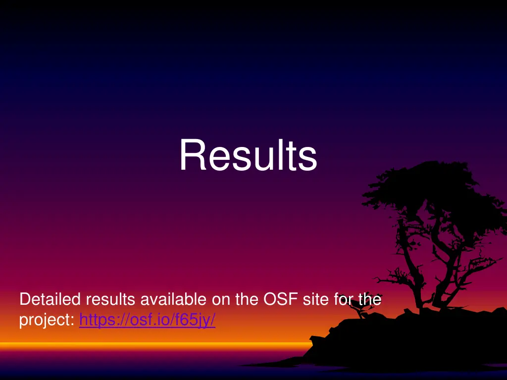 results