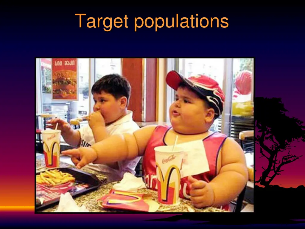 target populations