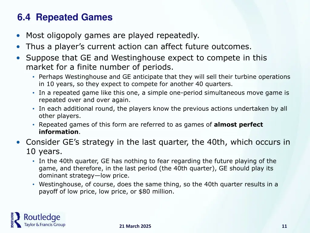6 4 repeated games