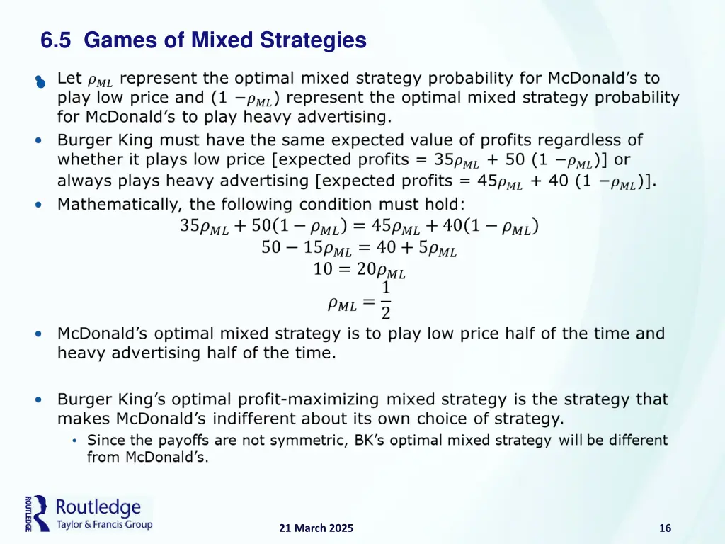 6 5 games of mixed strategies 3