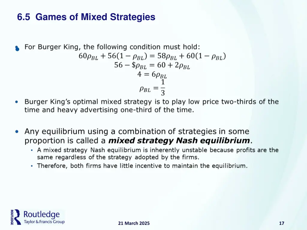 6 5 games of mixed strategies 4
