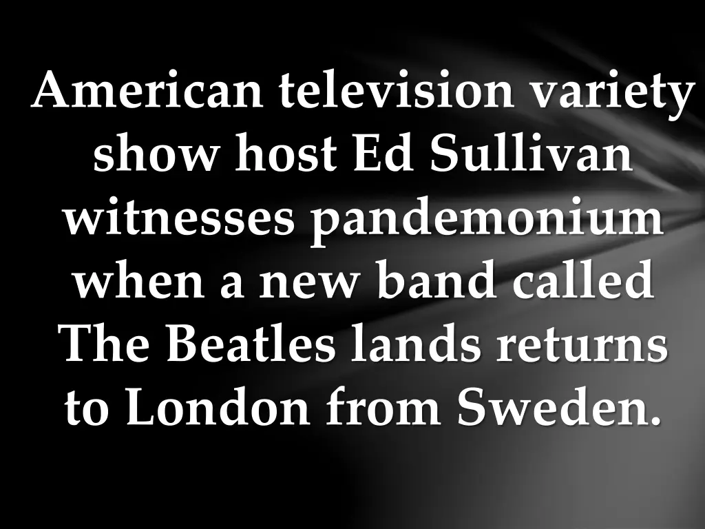 american television variety show host ed sullivan