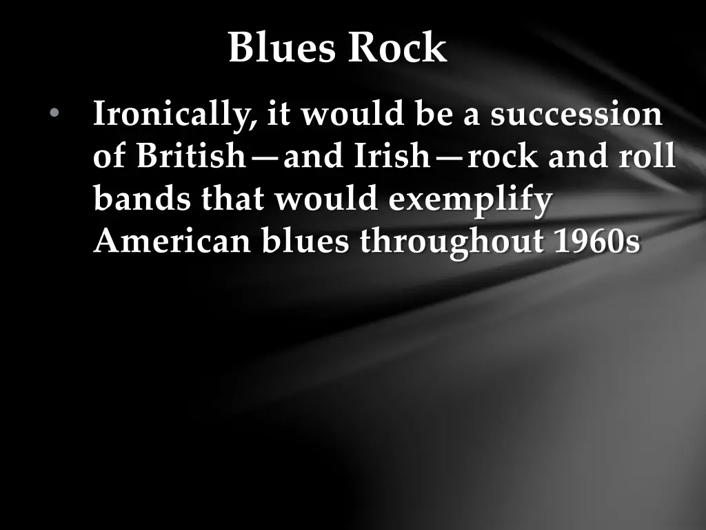 blues rock