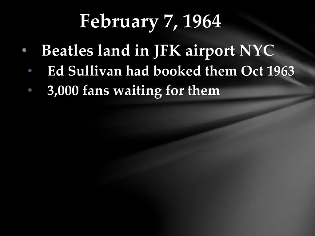 february 7 1964 2