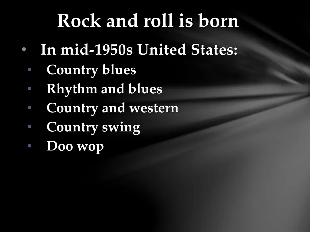 rock and roll is born 5