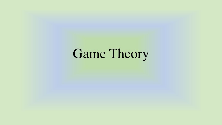 game theory