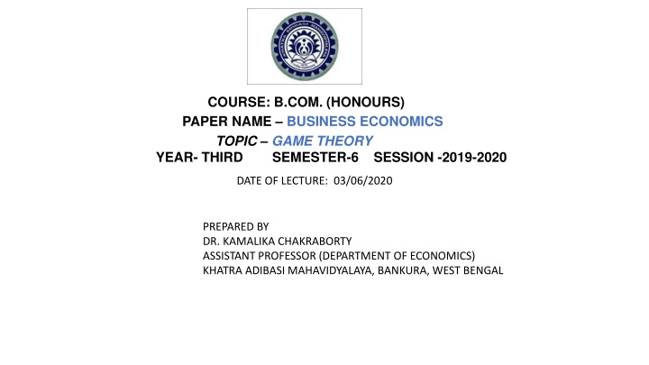 course b com honours
