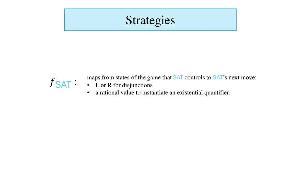 strategies