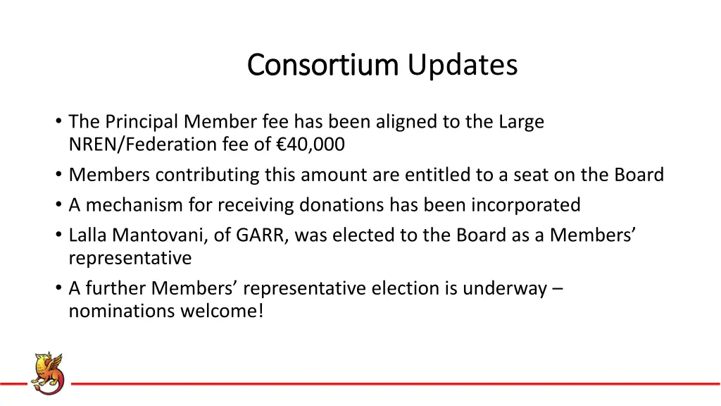 consortium consortium updates