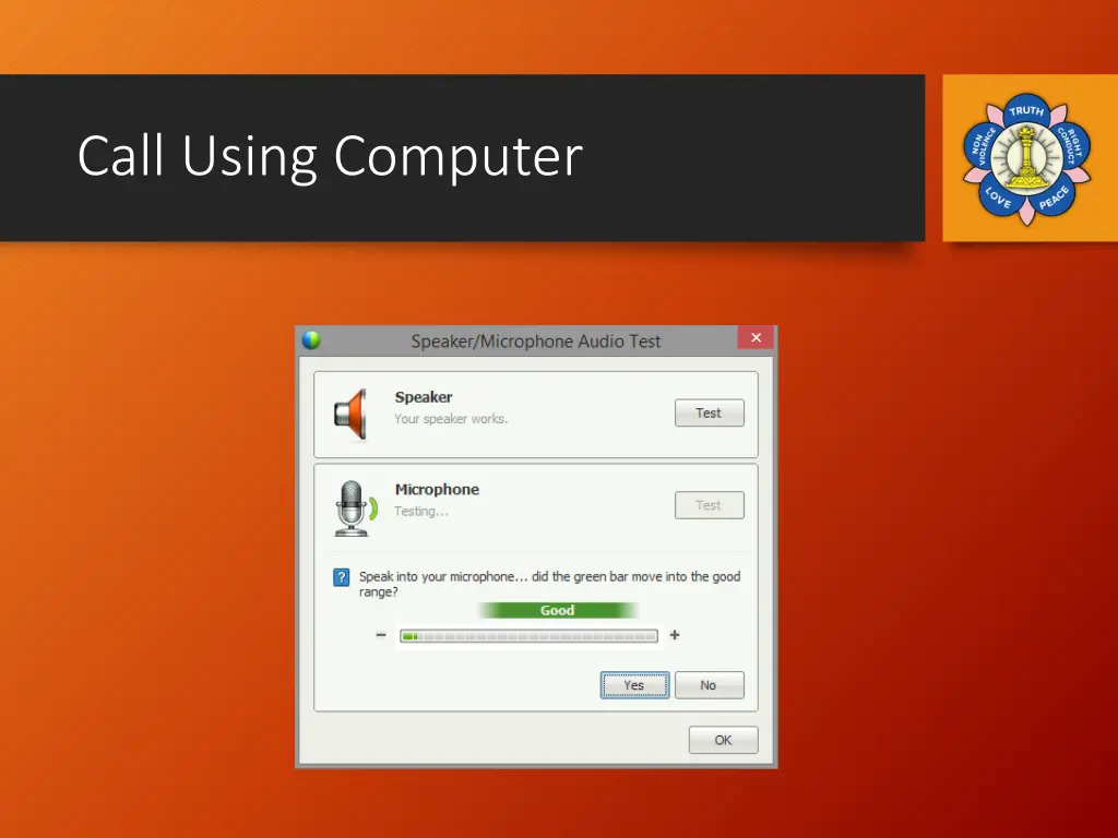 call using computer 1