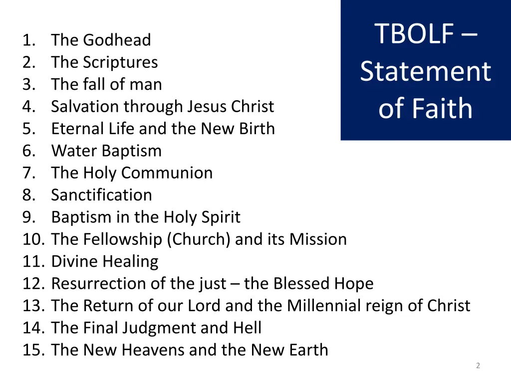 tbolf statement of faith