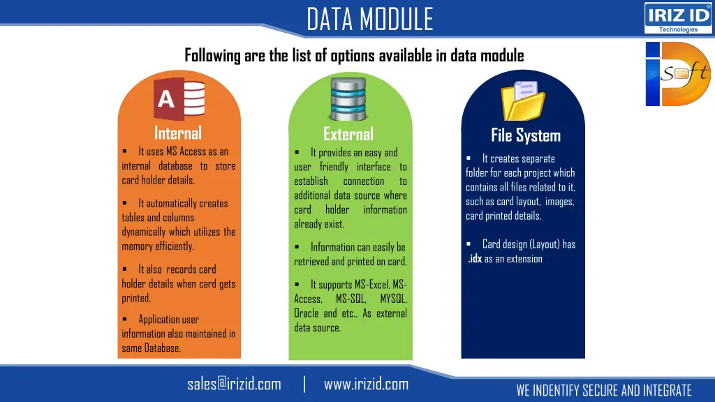 data module