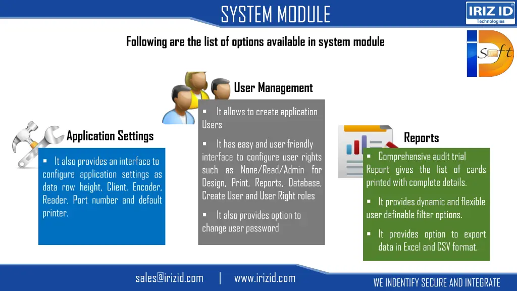 system module