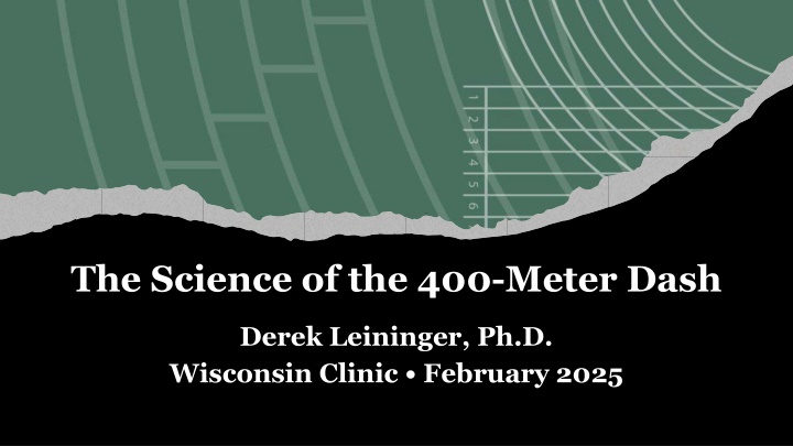 the science of the 400 meter dash