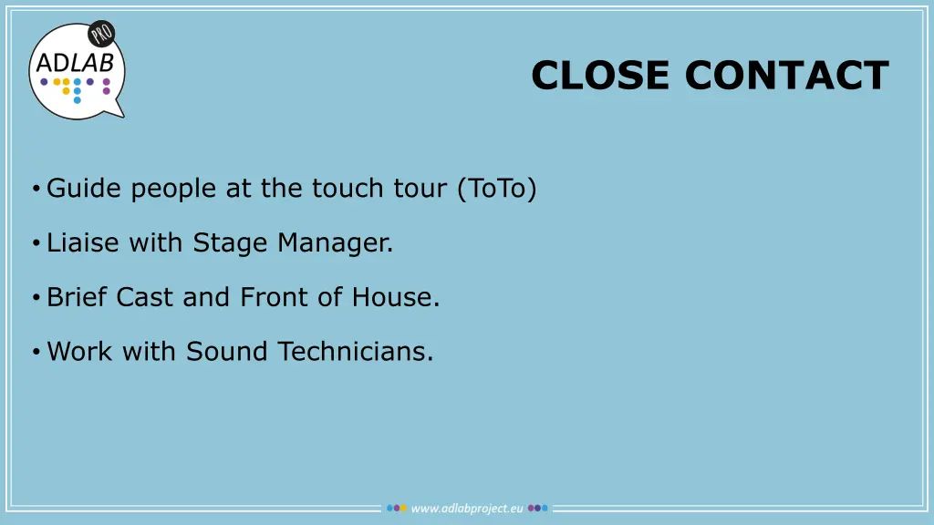 close contact