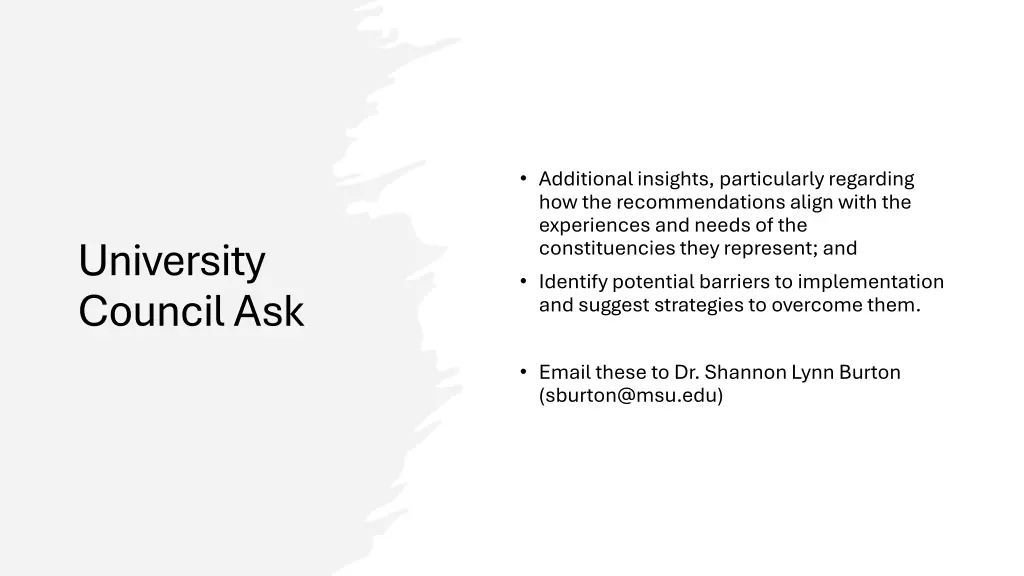 additional insights particularly regarding