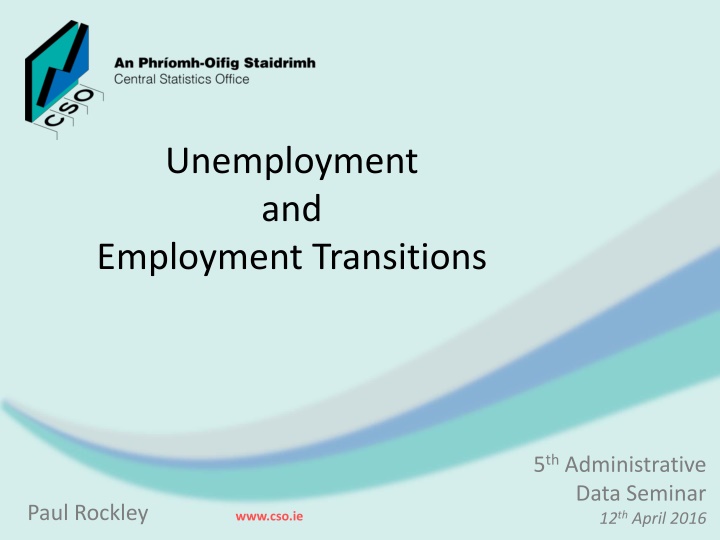 unemployment and employment transitions