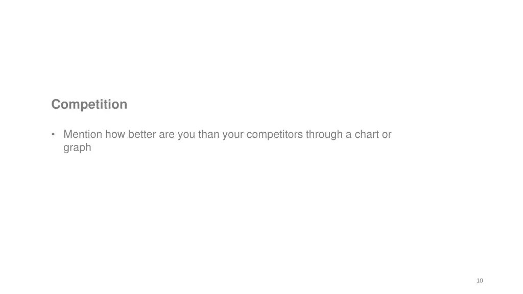 competition