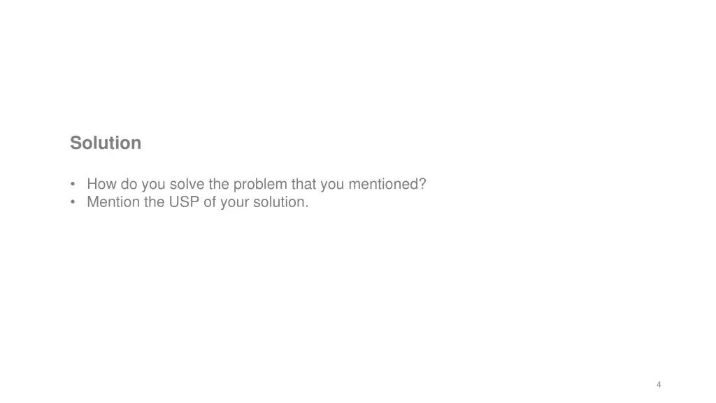solution