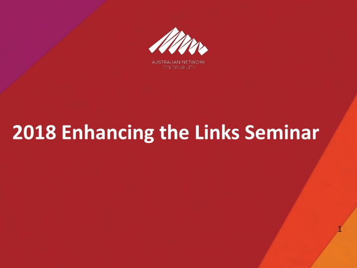 2018 enhancing the links seminar