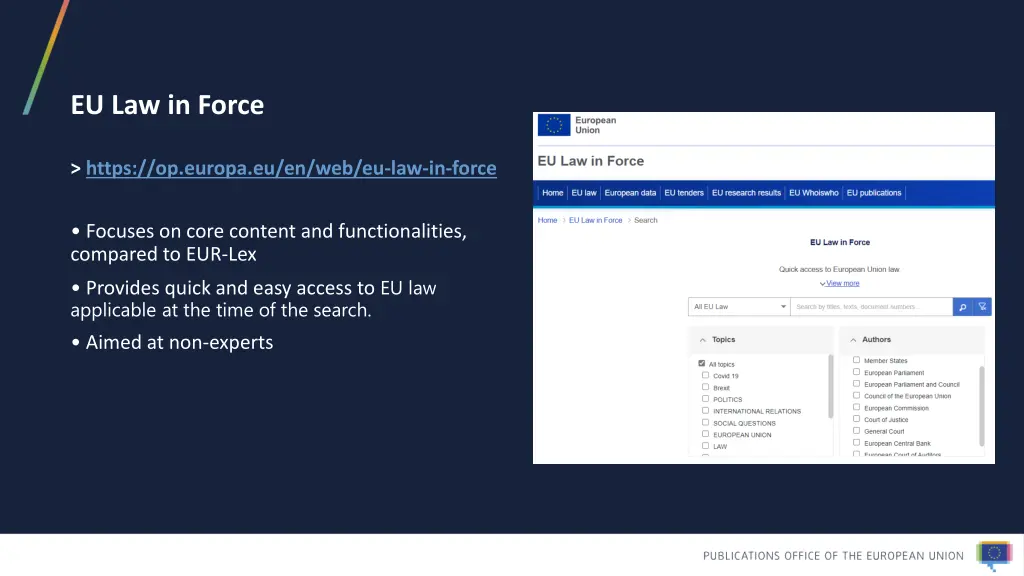 eu law in force