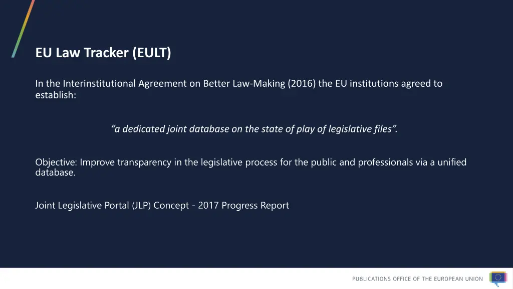 eu law tracker eult