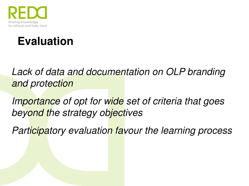 evaluation 1