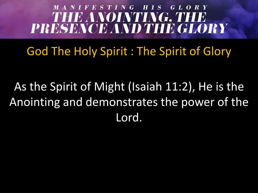 god the holy spirit the spirit of glory 5