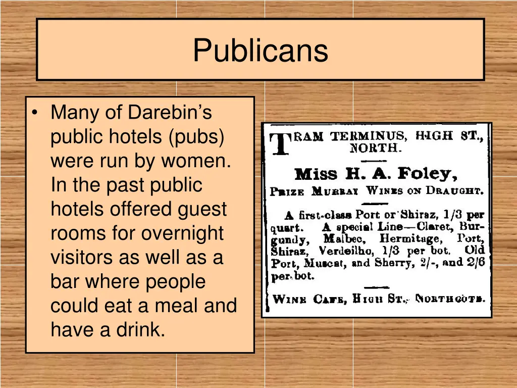 publicans