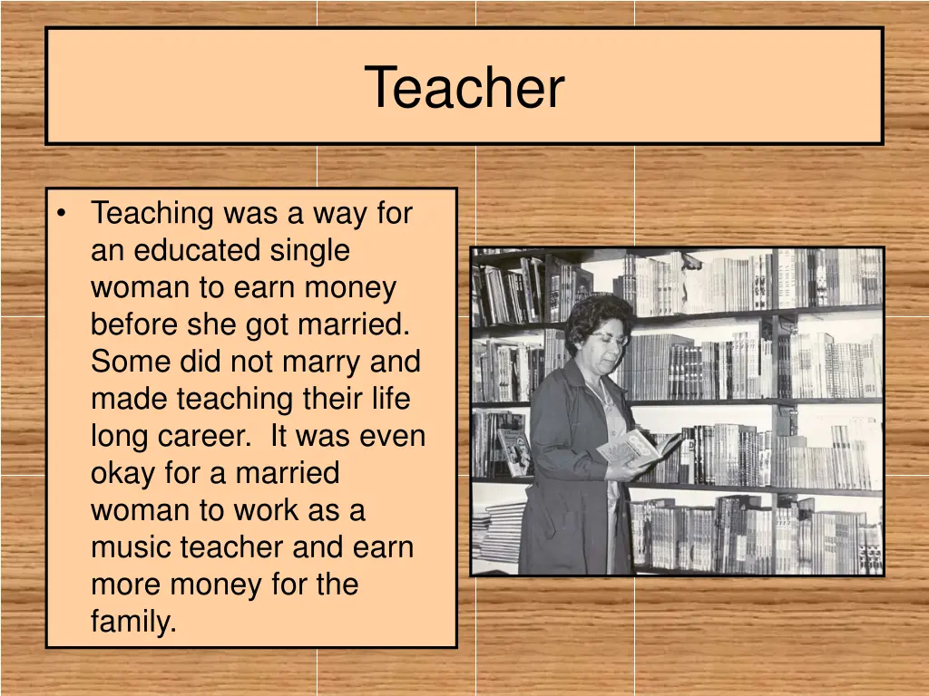 teacher